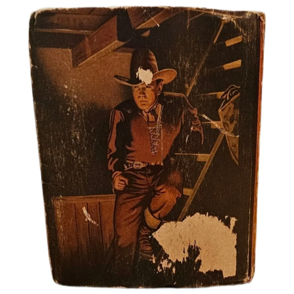Very Vintage -1935 Universal Buck Jones Roaring West Little Adventure Book - Picture 3 of 12
